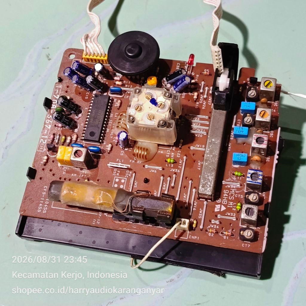BELUM DITEST  Modul Radio IC SONY CXA1238S Ori Lepasan – Dikirim Sesuai Foto