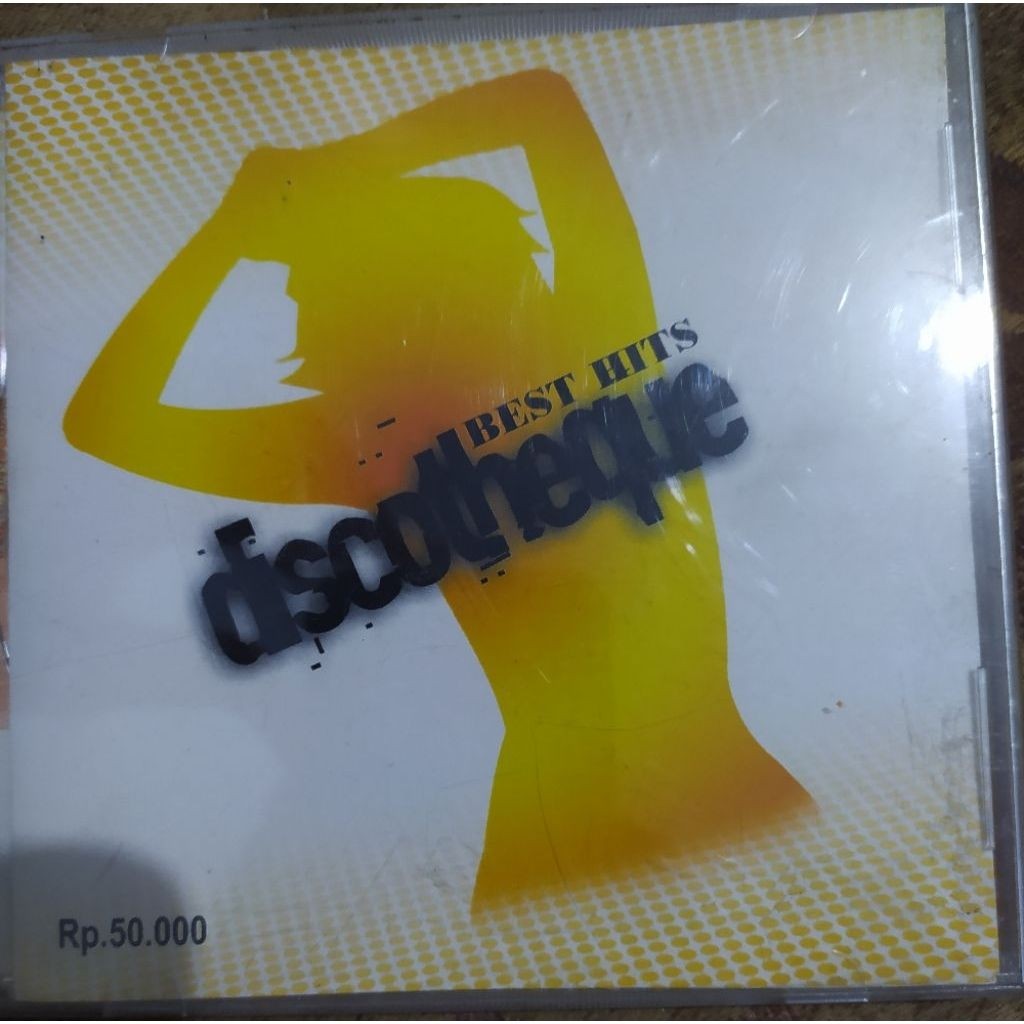 CD Audio Cyber DJ Team - Best Hits Discotheque Vol.1 (PT.Suara Mega Mandiri)