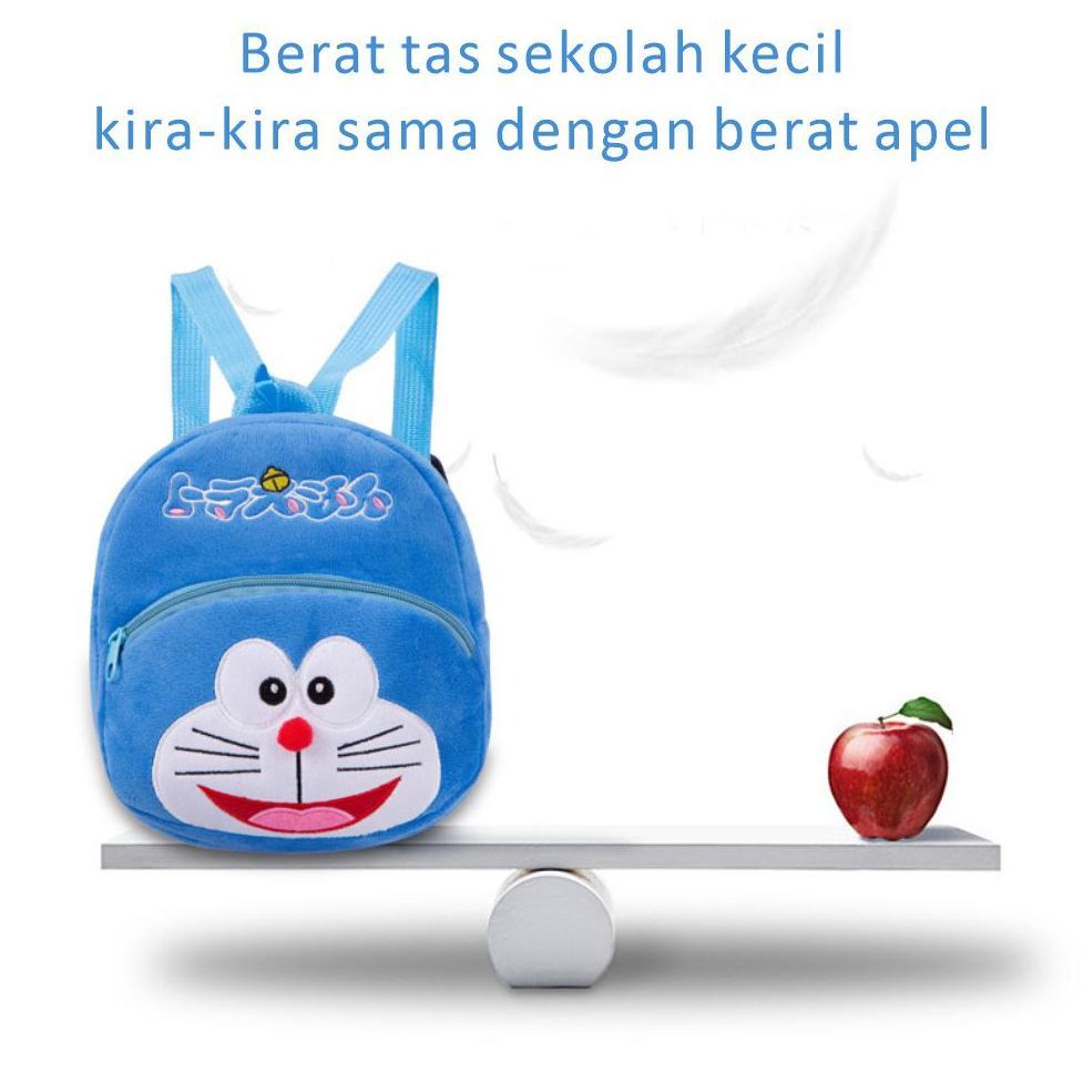 WAJIB PUNYA MK501 Tas Ransel Anak Karakter Tas Mini Kartun Tas Backpack Sekolah Anak TK Kain Bludru 