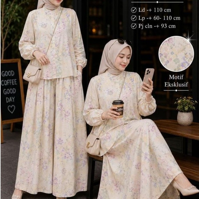 Lucasi Setelan Wanita (Atasan&Celana) by Athaya