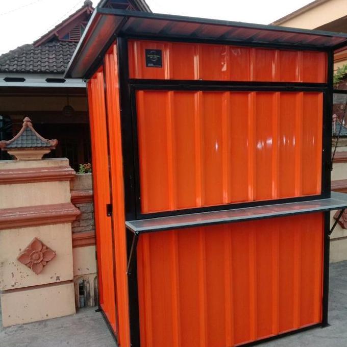 Terlaris Both Kontainer Gerobak Jualan Warung Portables