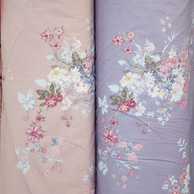 TOKO JAYATEX KAIN SPREI BAHAN KATUN LOKAL CATRA CVC (METERAN)