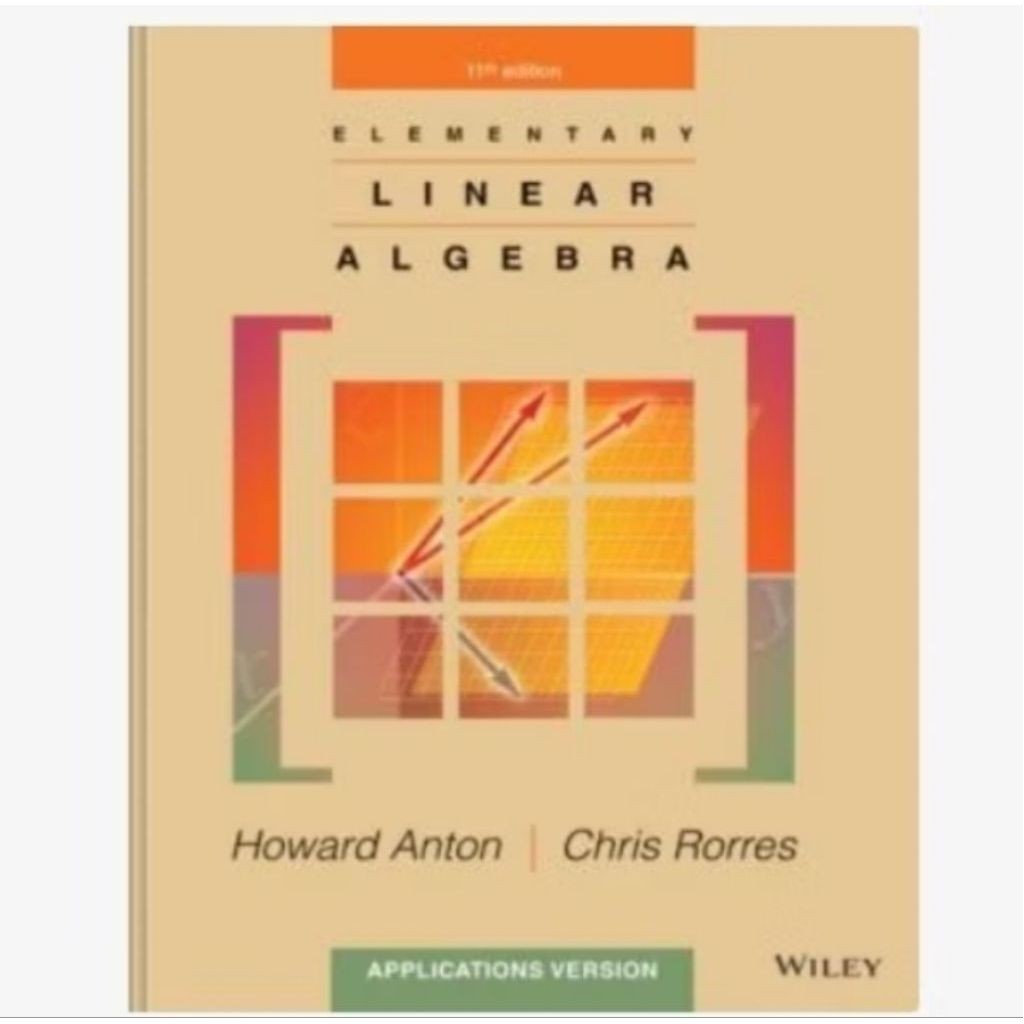buku Elementary Linear Algebra