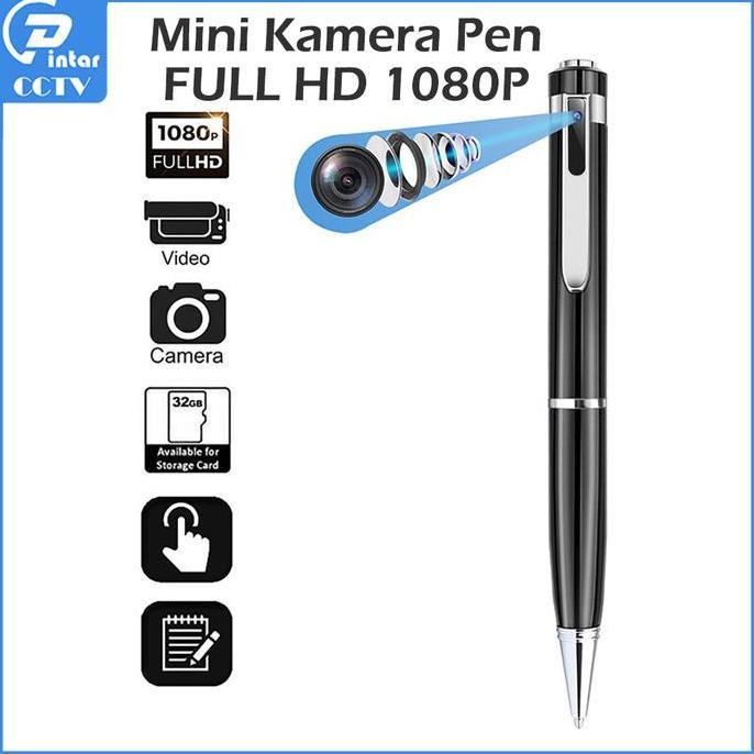 Espio - Hd 1080P Mini Camera Pen Cctv Camera Portable Pen Video Recorder Kamera Camcorder Perekam Vi