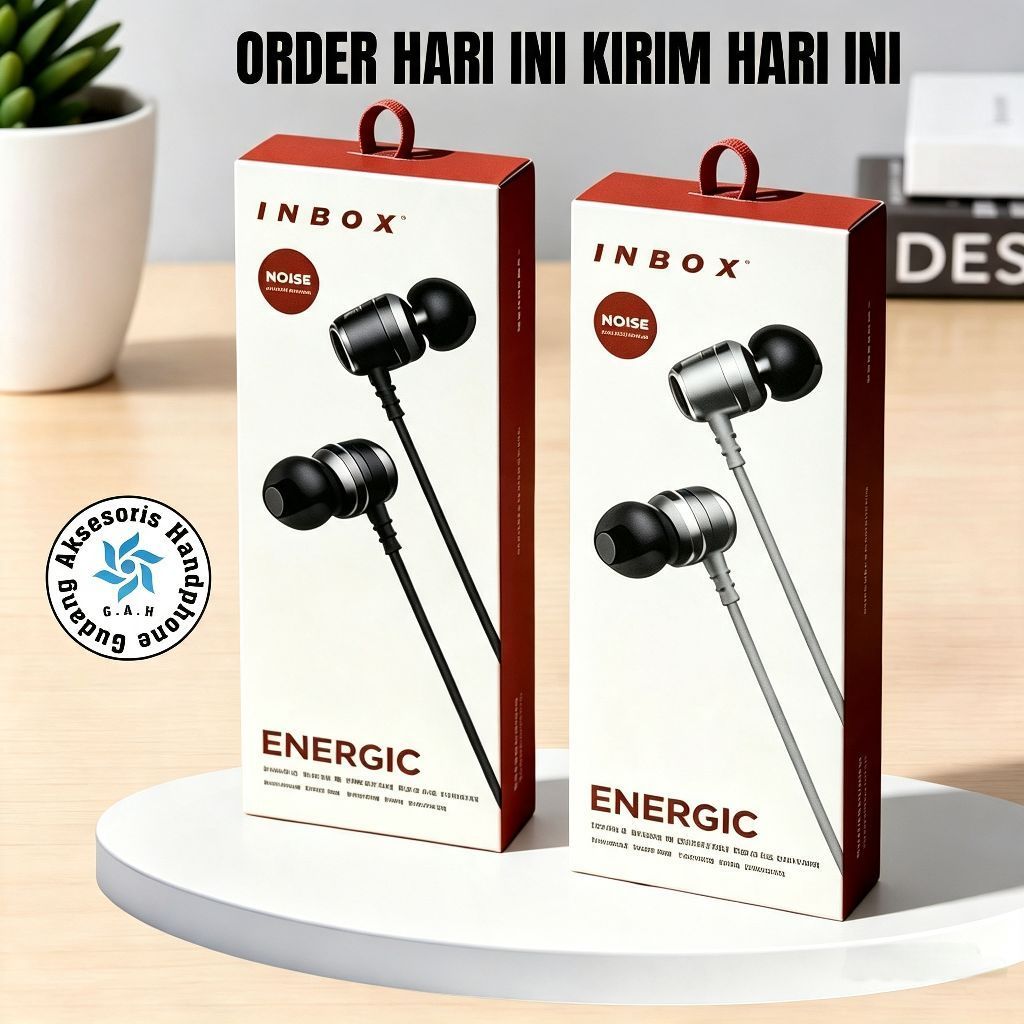 Headset Handsfree Earphone Viral Inbox Energic Sound Jernih