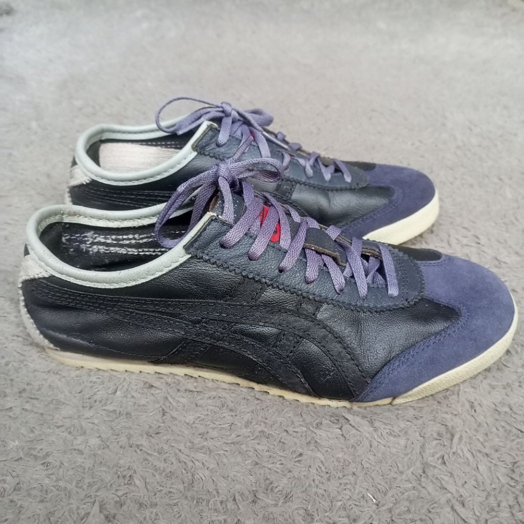 MADE IN JAPAN SEPATU ONITSUKA TIGER MEXICO 66 ORIGINAL SIZE 40.5 KULIT ASLI PRELOVED PRIA WANITA