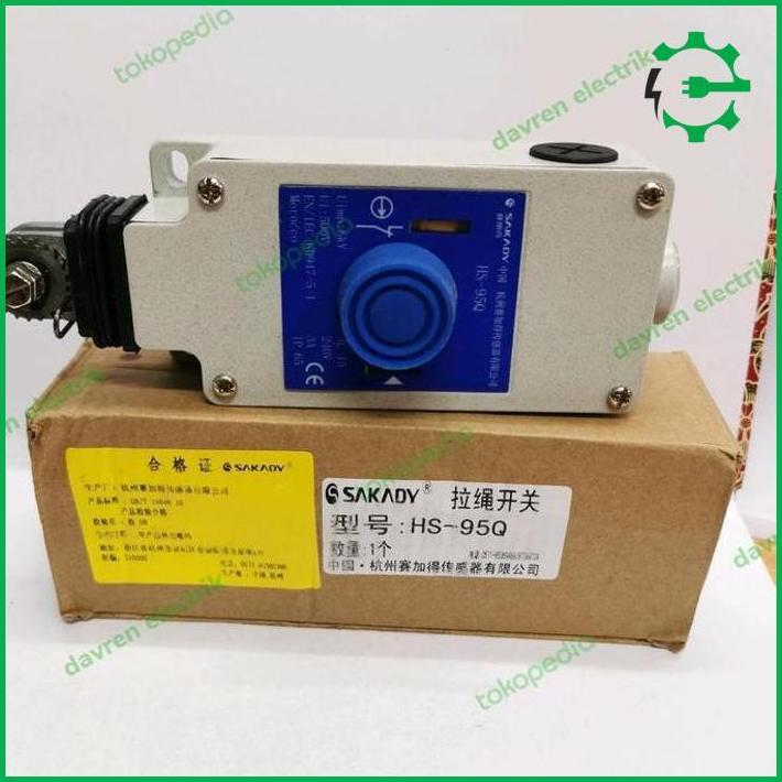 Rope Pull Switch Sakady Hs-95Q Restock