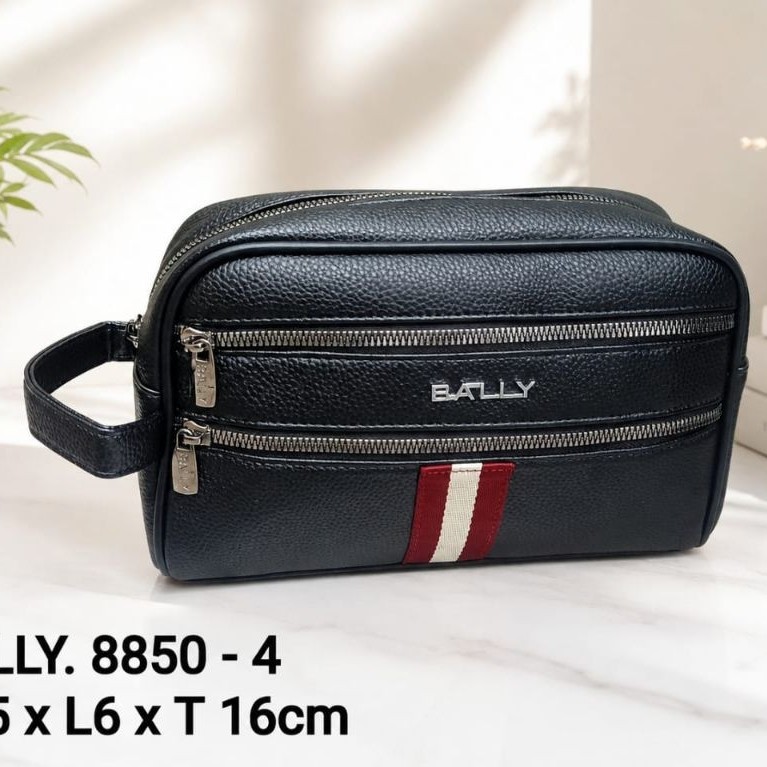 Handbag clutch pria bally tas tangan pouch