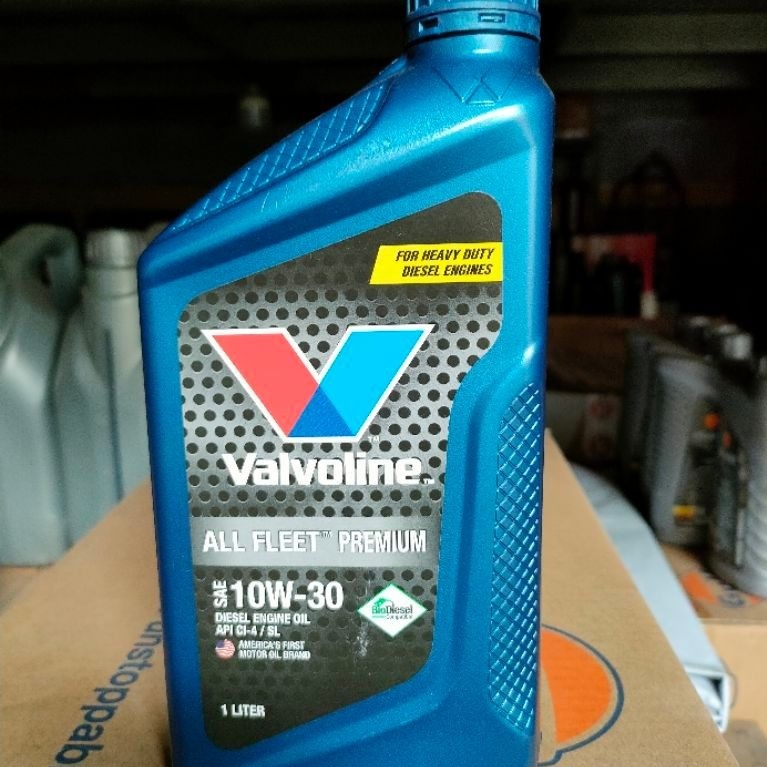 oli valvoline all fleet premium diesel 10w30 1 liter original