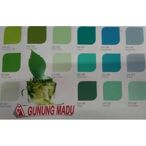 LADA_JAYAMAY - CAT MINYAK BESI KAYU BIRU / HIJAU / TOSCA FTALIT KANSAI 1 KG