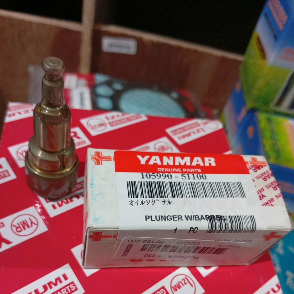 Plunger Ts230 / Plunger Diesel Yanmar Ts230 / Plunger Pompa Minyak Ts230 /PLUNGER ISI PUMP MESIN DIE