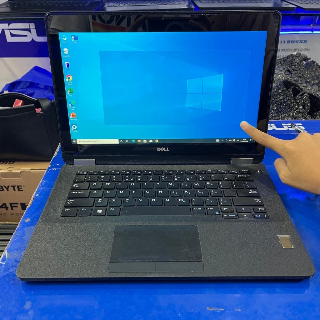 Laptop Dell Latitude E7270 Core i7 Gen 6 Ram 8 GB SSD 128 GB Layar 12 Inch FHD