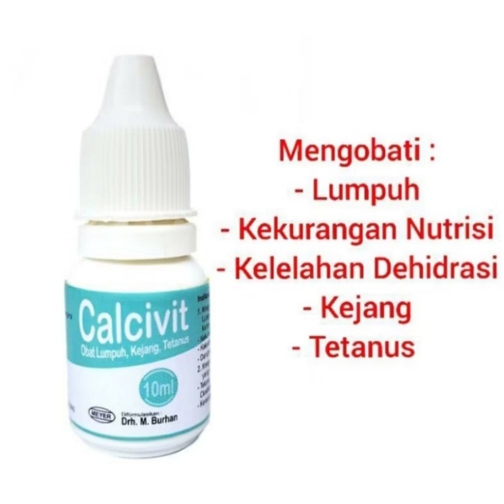 Calcivit - Obat Lumpuh Kucing Anjing