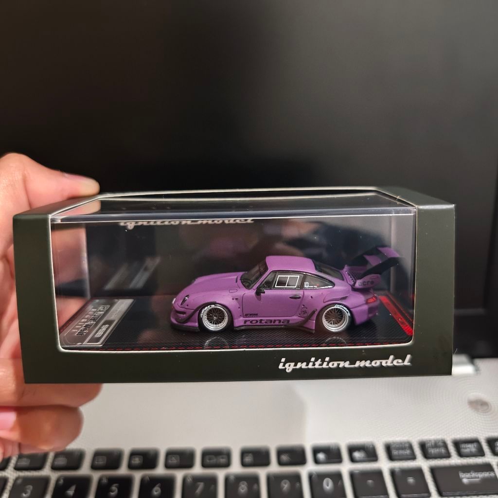 Ignition Model 1/64 Porsche RWB 993 Rotana Matte Purple