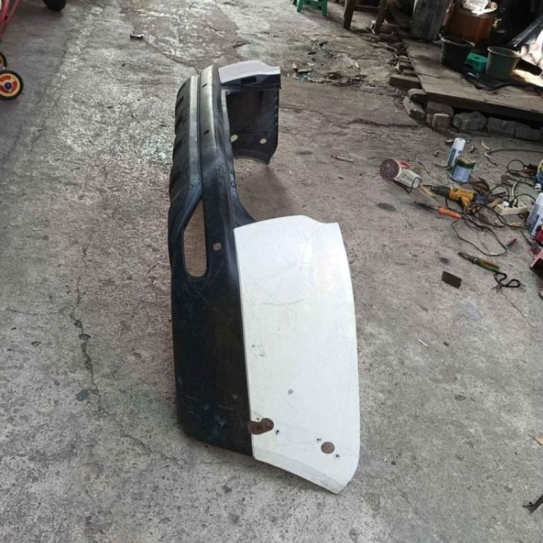 bumper bemper belakang pajero sport 2008 - 2014 origianl