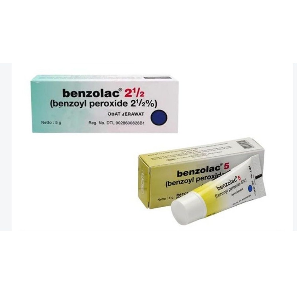 BENZOLAC 2,5% / BENZOLAC 5% / BENZOLAC JERAWAT