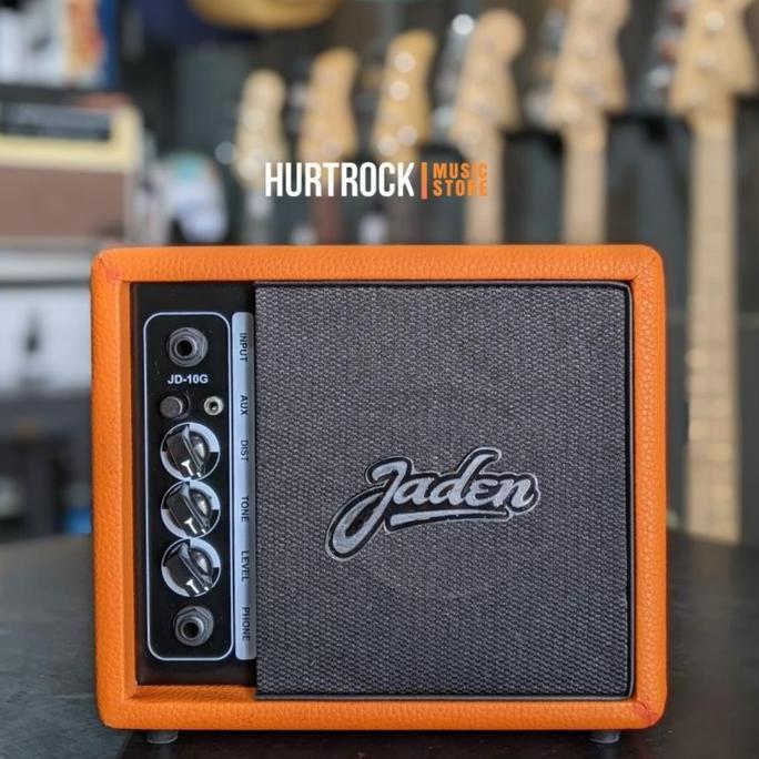 HARGA DISC - Ampli Gitar mini Bluetooth Jaden JD10G Orange