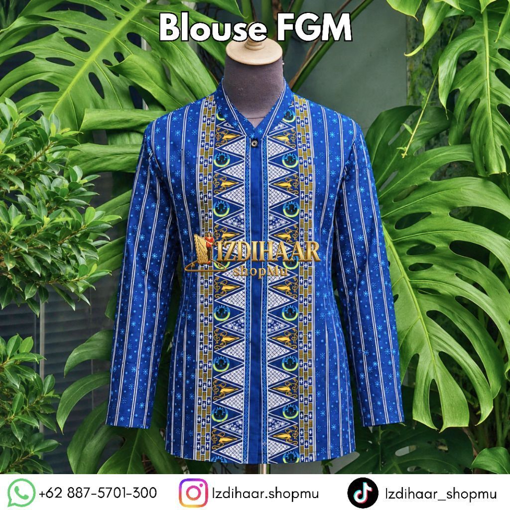 Blouse batik FGM (Forum Guru Muhammadiyah)