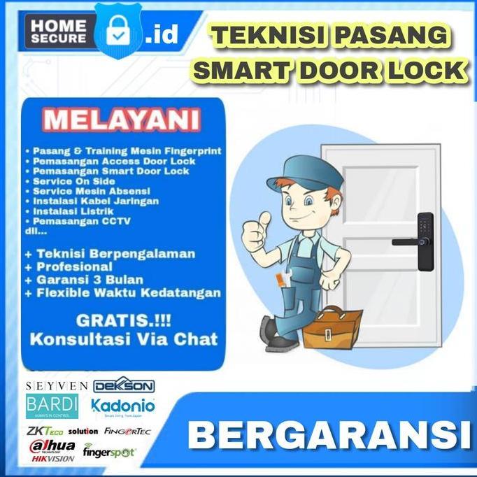 Ready Teknisi Pemasangan Smart Door Lock AVARO / dekson Kadonio