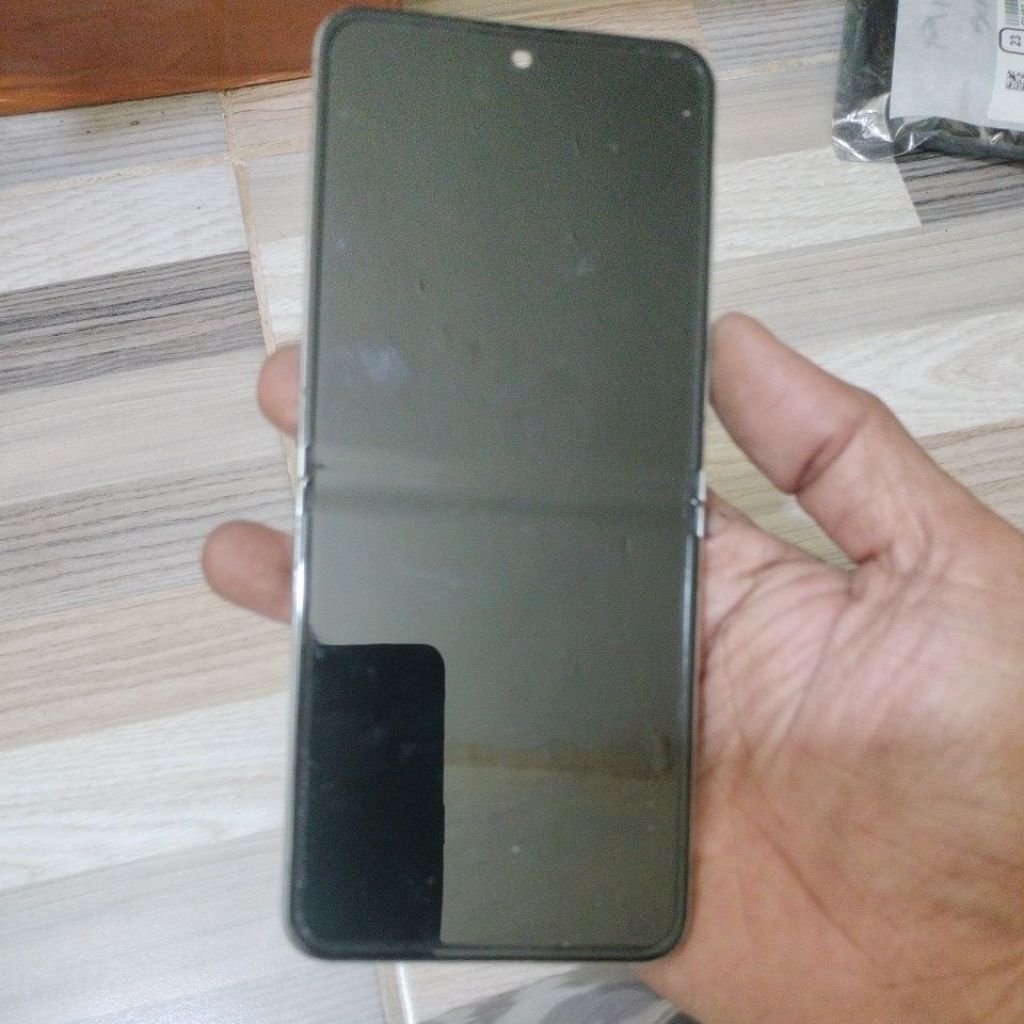 lcd samsung z flip 5/z flip5/sm f731b original 100% minus garis sehelai