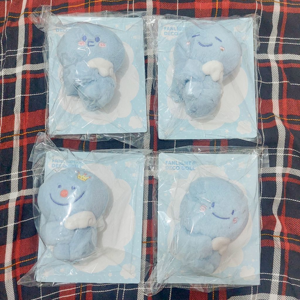 [READY STOCK SIAP KIRIM] MD FANLIGHT DECO DOLL EUNHYUK DONGHAE SIWON KYUHYUN RED HARE JUNIOR KEY RIN