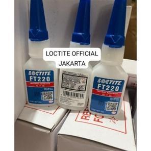 Loctite FT220 FT 220 Lem Sepatu Loctite FT-220 Instant Adhesive 20g Lem Super Kuat FT220 20Gram
