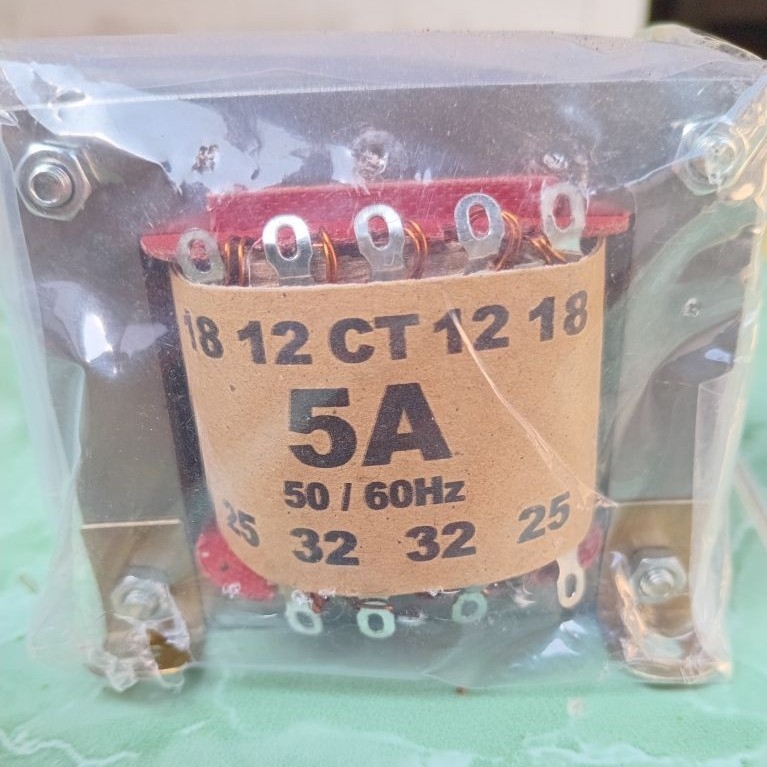Trafo 5A CT 32V merk ORIENT