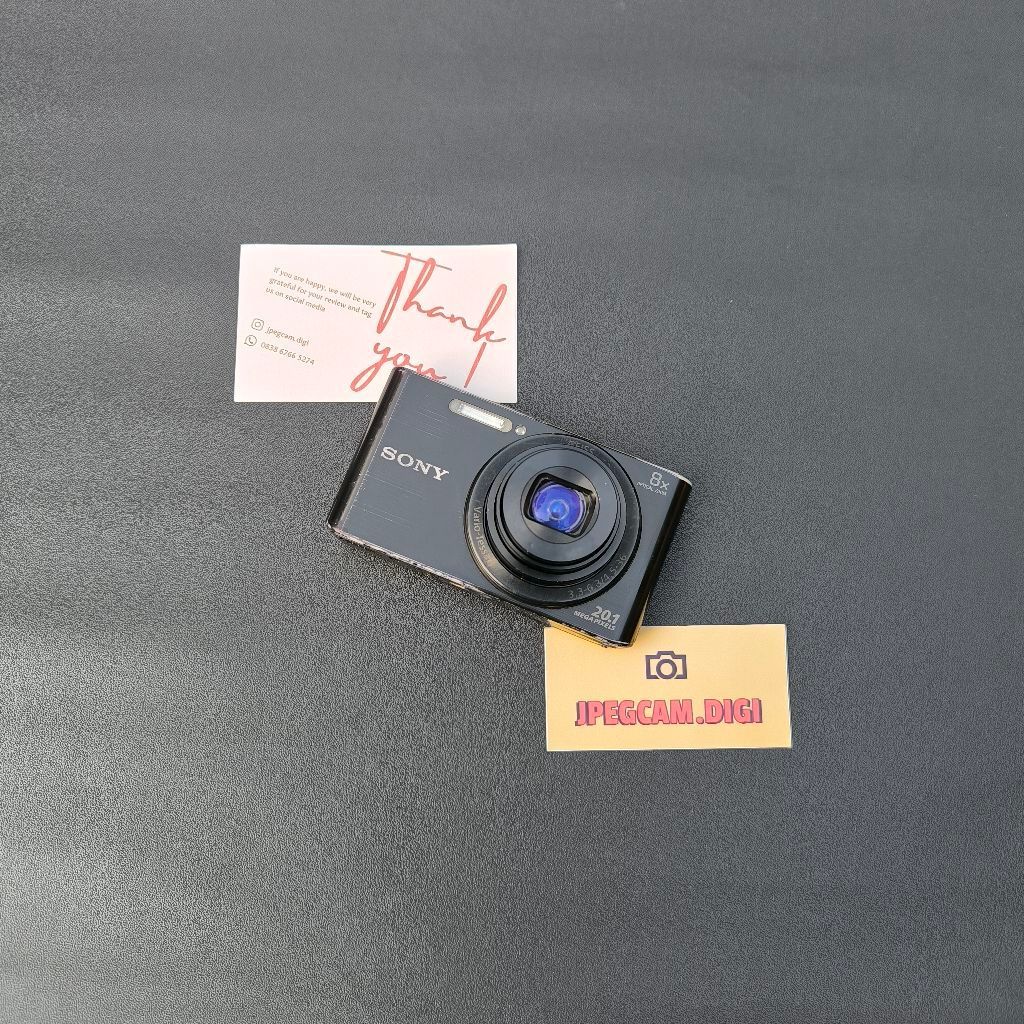 DIGICAM KAMERA DIGITAL SONY CYBERSHOOT DSC W830 BLACK