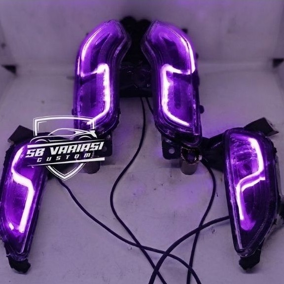 LAMPU SEIN SCOOPY FI 2013-2016 SEN ALIS SCOPY DRL 2 MODE CUSTOM