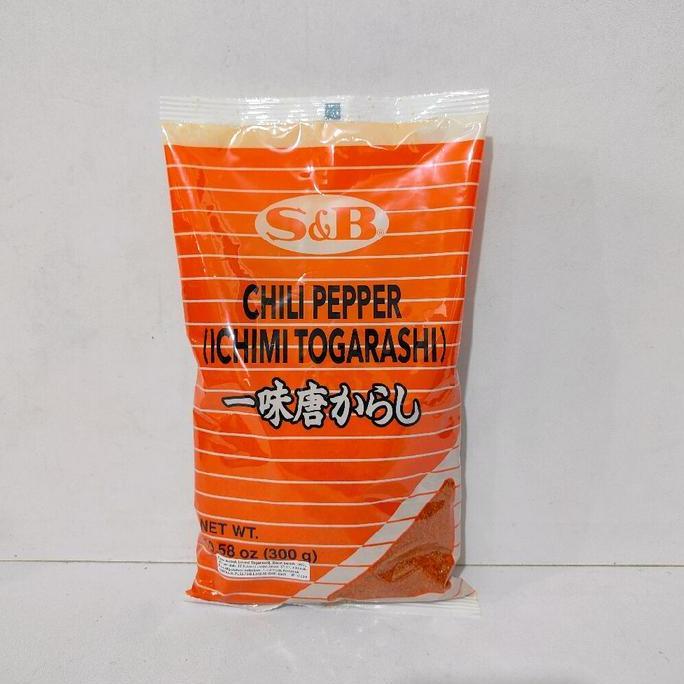 S&B Ichimi Togarashi & Nanami Togarashi Shichimi 300Gr - Cabe Bubuk Bumbu Jepang
