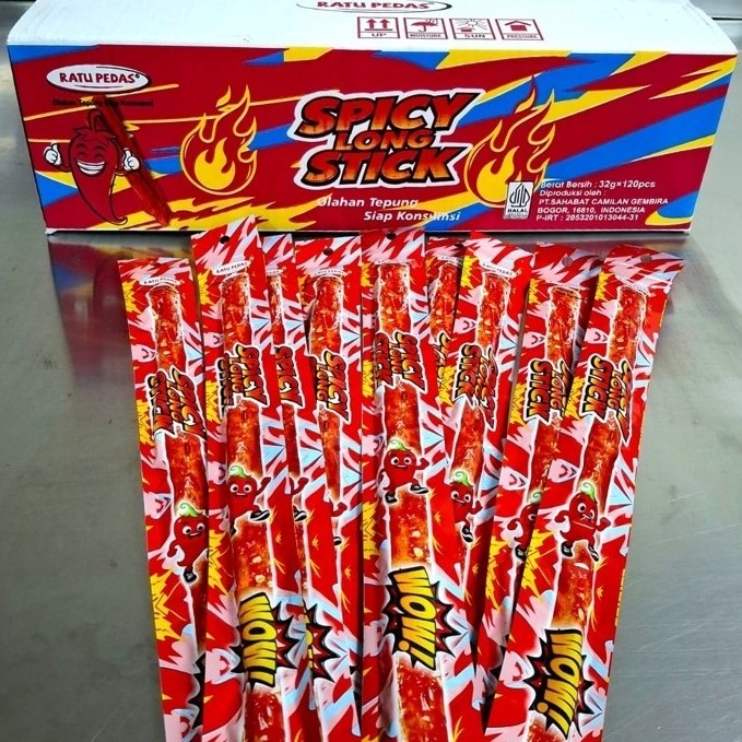 Latio Spicy Long Stick 32 gr (HALAL)