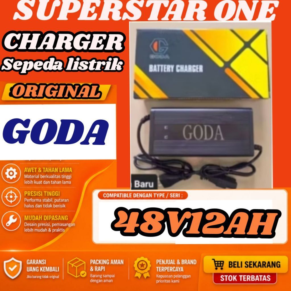 charger sepeda goda 48v12ah charger goda sepeda listrik casan goda cas sepeda goda