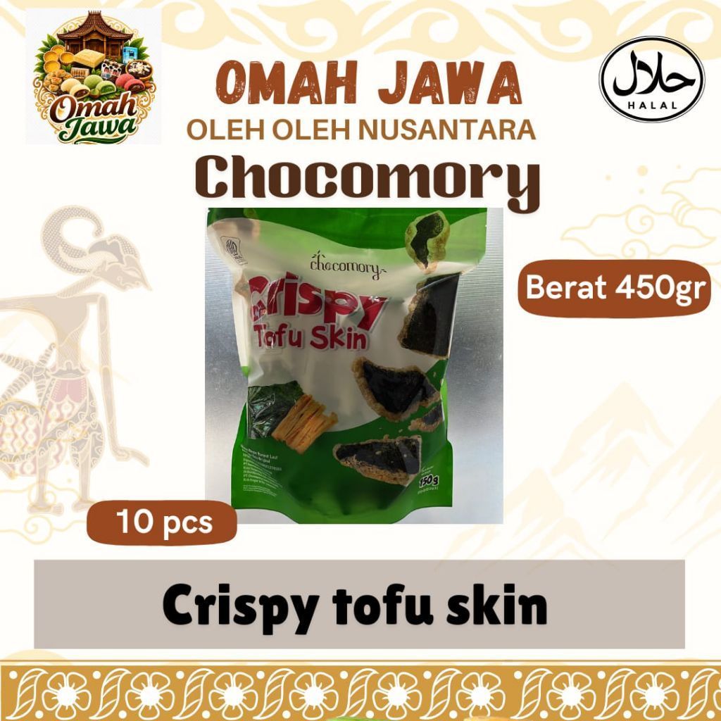 JASTIP CRISPY TOFU SKIN CHOCOMORY BANDUNG