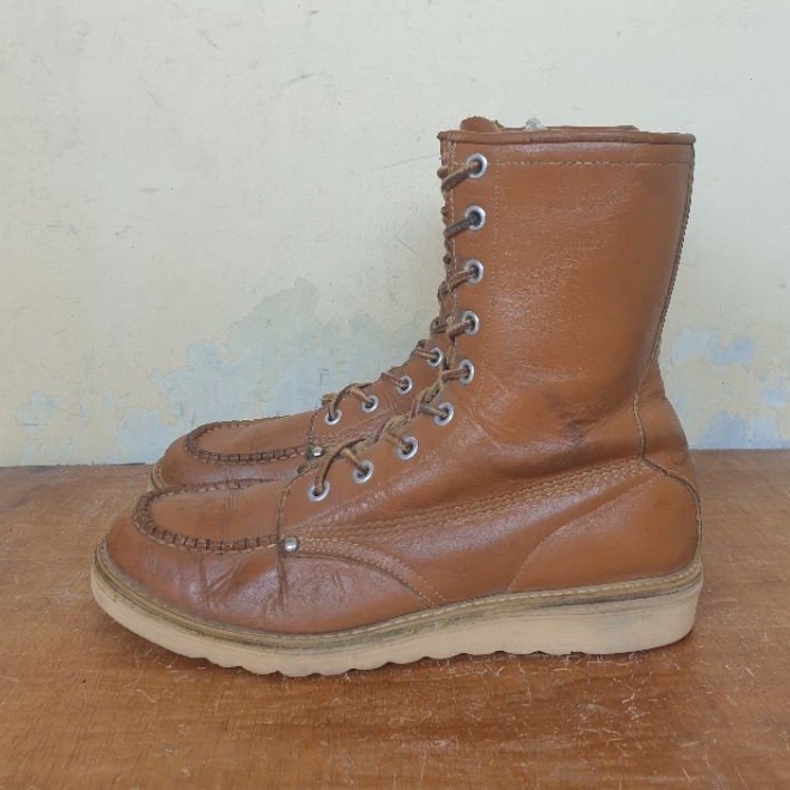 Sepatu Boot Moctoe Second Biltrite USA Vintage Era 60's Size 36-37