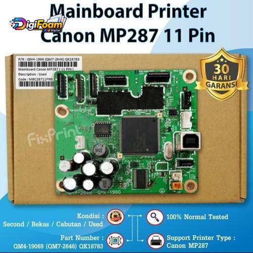 Board Canon MP287, Mainboard Mp287, Motherboard MP287 Cabutan 11