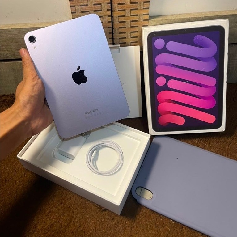 Second iPad Mini 7 256 GB wifi bh 100% cc 27 mulus Like New