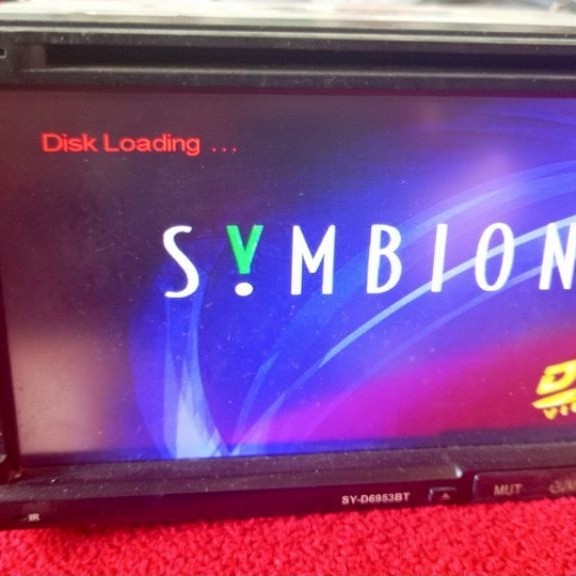 head unit double din mobil merek symbion minus