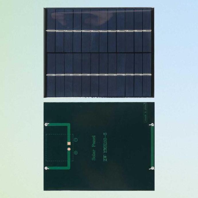 Mini Solar Panel DIY Modul Cell 5V 9V 12V Powerbank Tenaga Surya 12V 2W