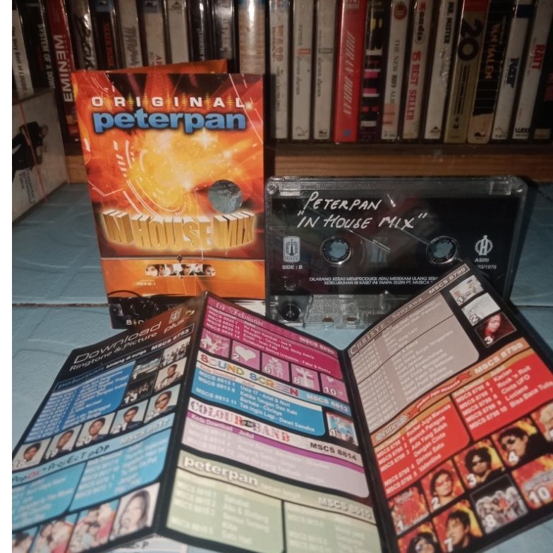 Kaset Pita PETERPAN - IN HOUSE MIX