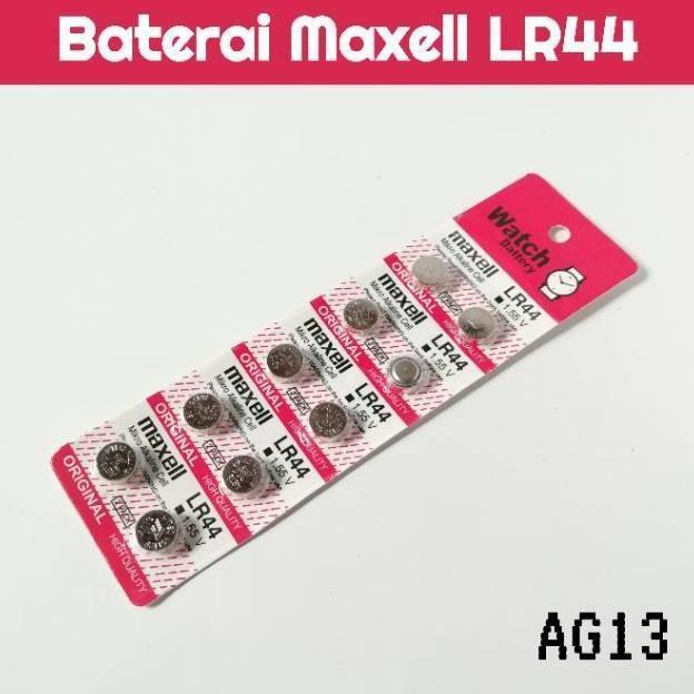 Baterai Maxell LR44 Baterai Kalkulator Maxell LR 44 Termurah