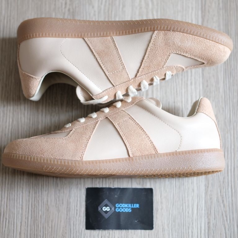 Maison Margiela German Army Trainer Light Brown GATS Replica Sneaker