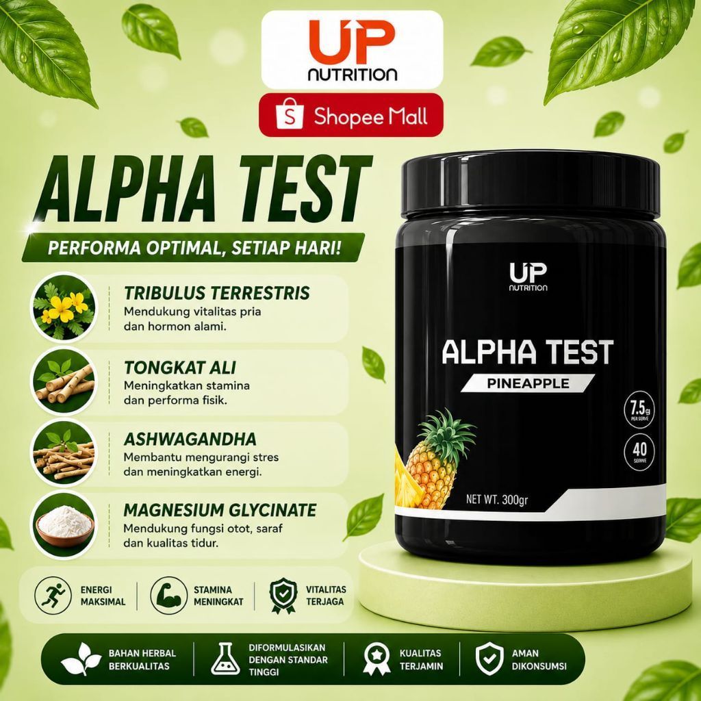 UP Nutrition Alpha Test Testo Booster 40 Serving
