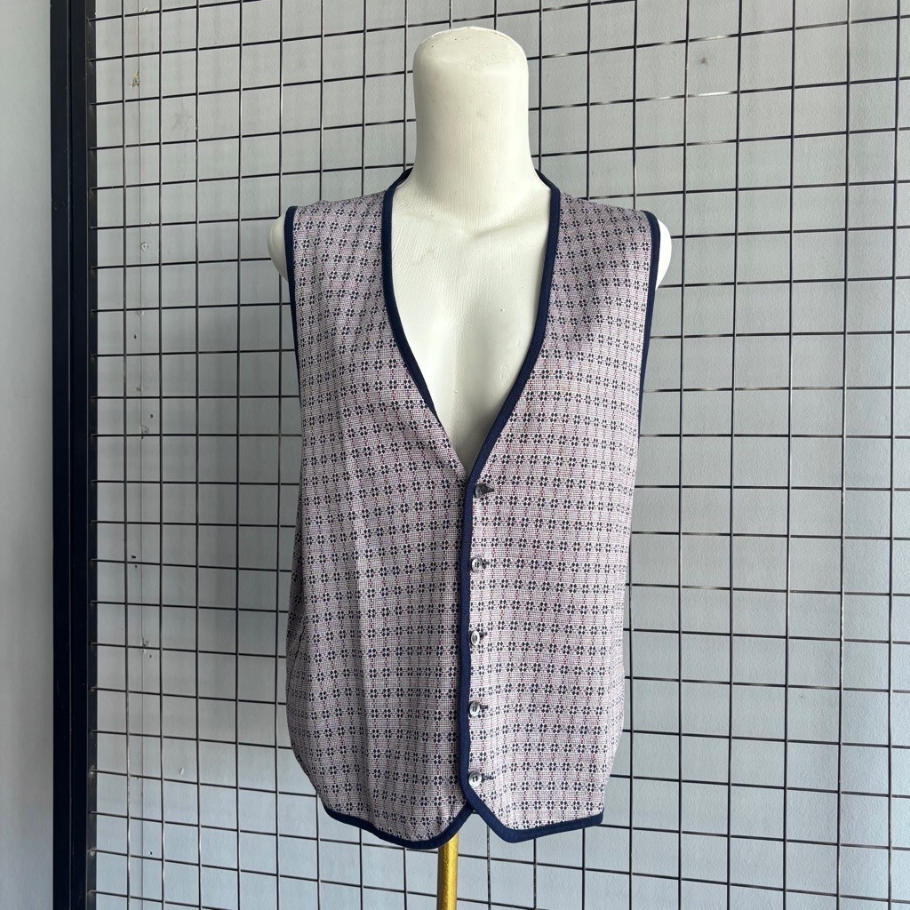 Celine Vintage Geometric Monogram Vest