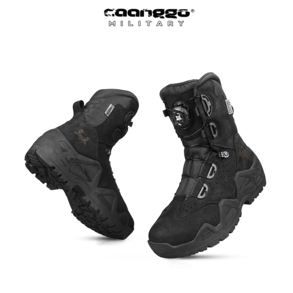 Caanggo - Sepatu PDL TNI POLRI SECURITY Tali Putar Model Zohare