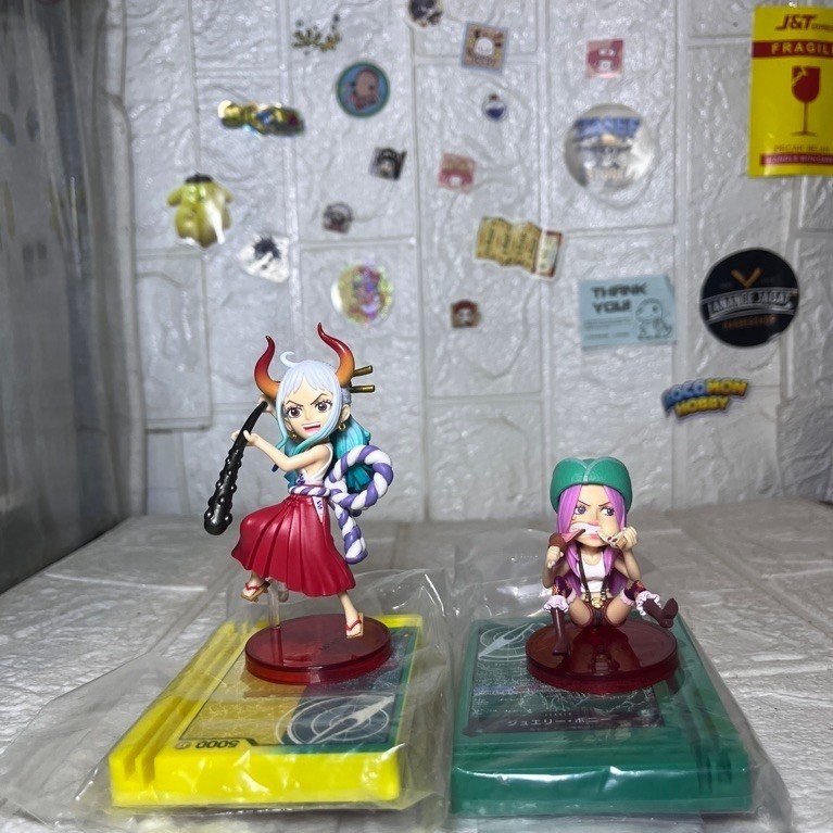 merch one piece wcf yamato no card machiboke duduk