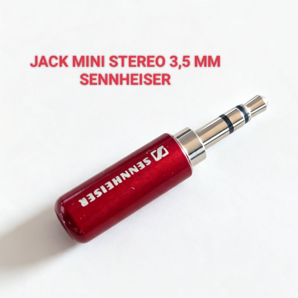 Jack Mini Stereo 3,5 MM Sennheiser Warna Merah