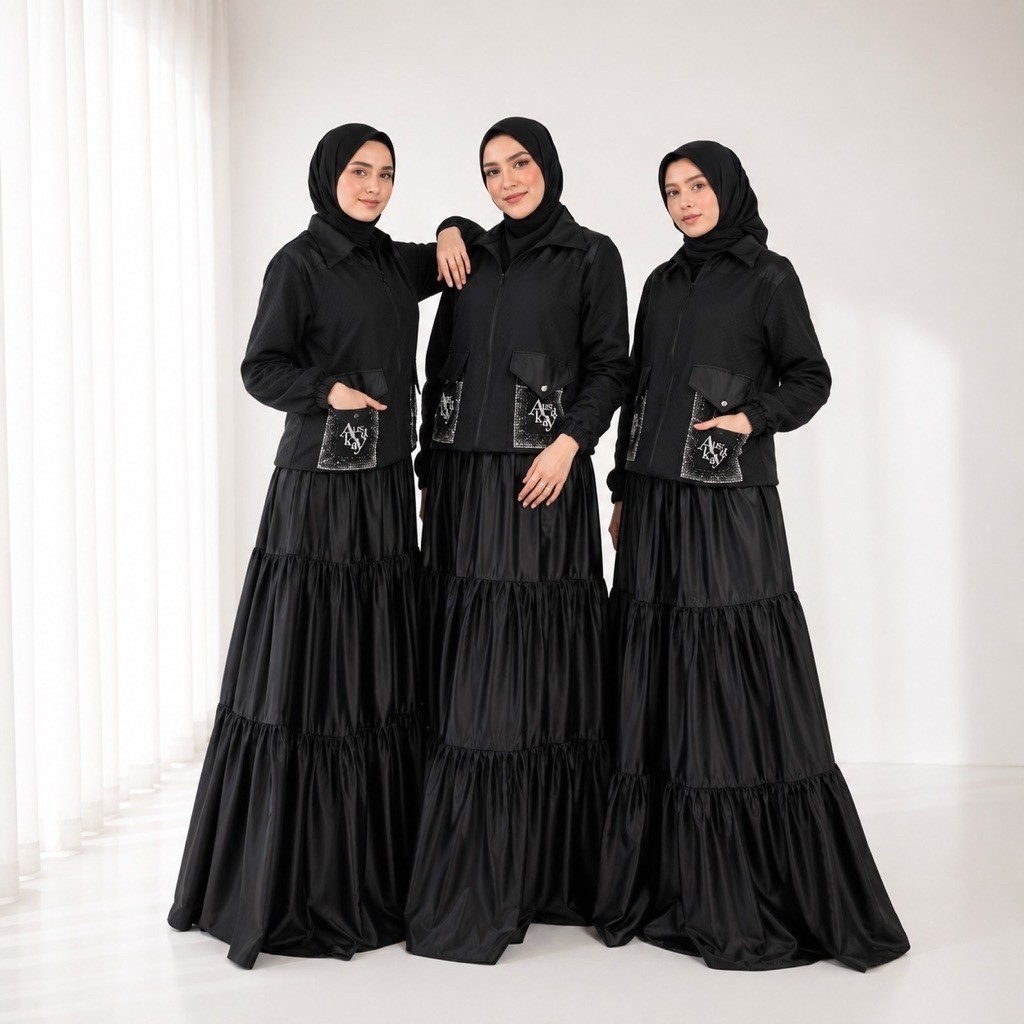 AURAKAY ONE SET ROK MUSDALIFAH ORI BY AURAKAY