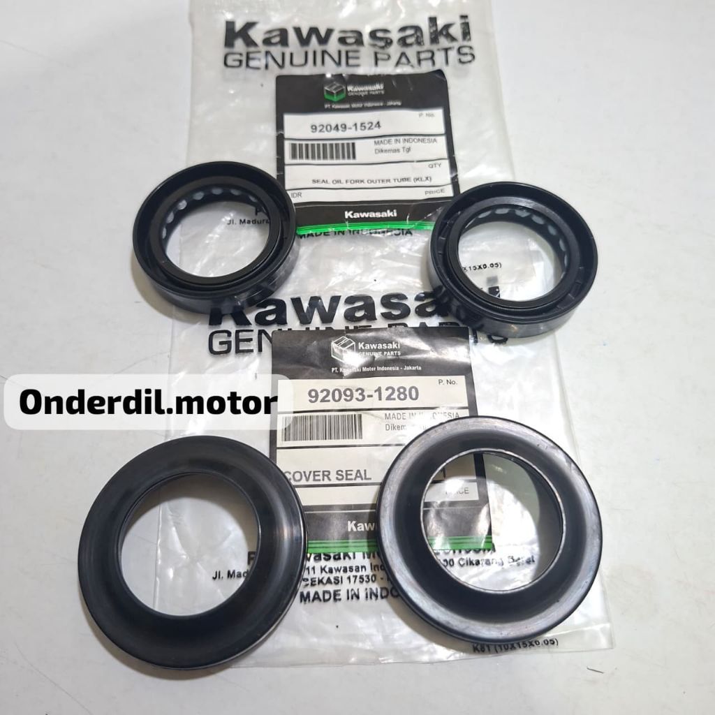 SEAL SHOCK 33*46*11 + SEAL TUTUP ABU KLX 150