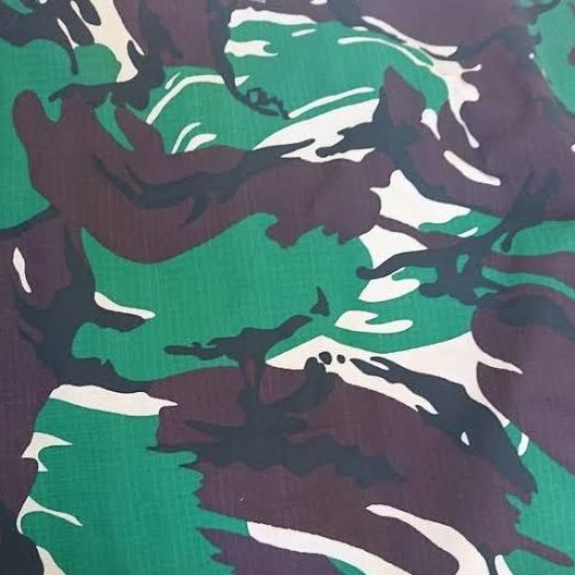 Bahan Kain Army Loreng Ripstop Serat Kotak Kain Textile Untuk Seragam