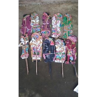Wayang Kulit Bali Ukuran M-L Berkualitas Baik Diskon